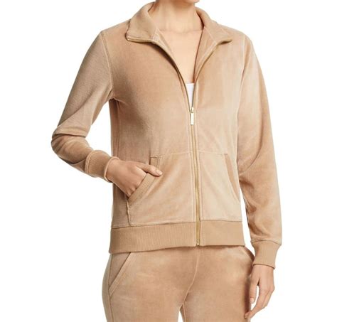 michael kors sweater zip|Michael Kors velour sweatsuit.